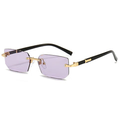 Rimless Fashion Sunglasses