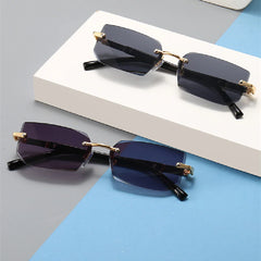 Rimless Fashion Sunglasses