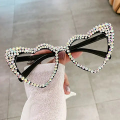 Cat Eye Heart Fashion Sunglasses