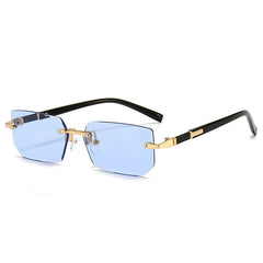 Rimless Fashion Sunglasses