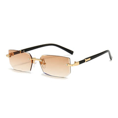 Rimless Fashion Sunglasses