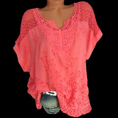 Women's Short Sleeve Blouse