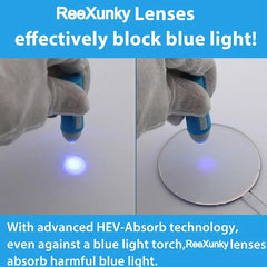 Blue Light Blocking Computer Glasses: Photochromic Lens Eyewear Frames for Eye Protection