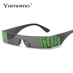 Fashion Snake Tattoo Rectangle Sunglasses